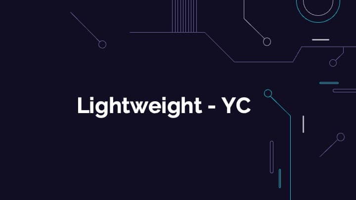 Lightweight - Y Combinator